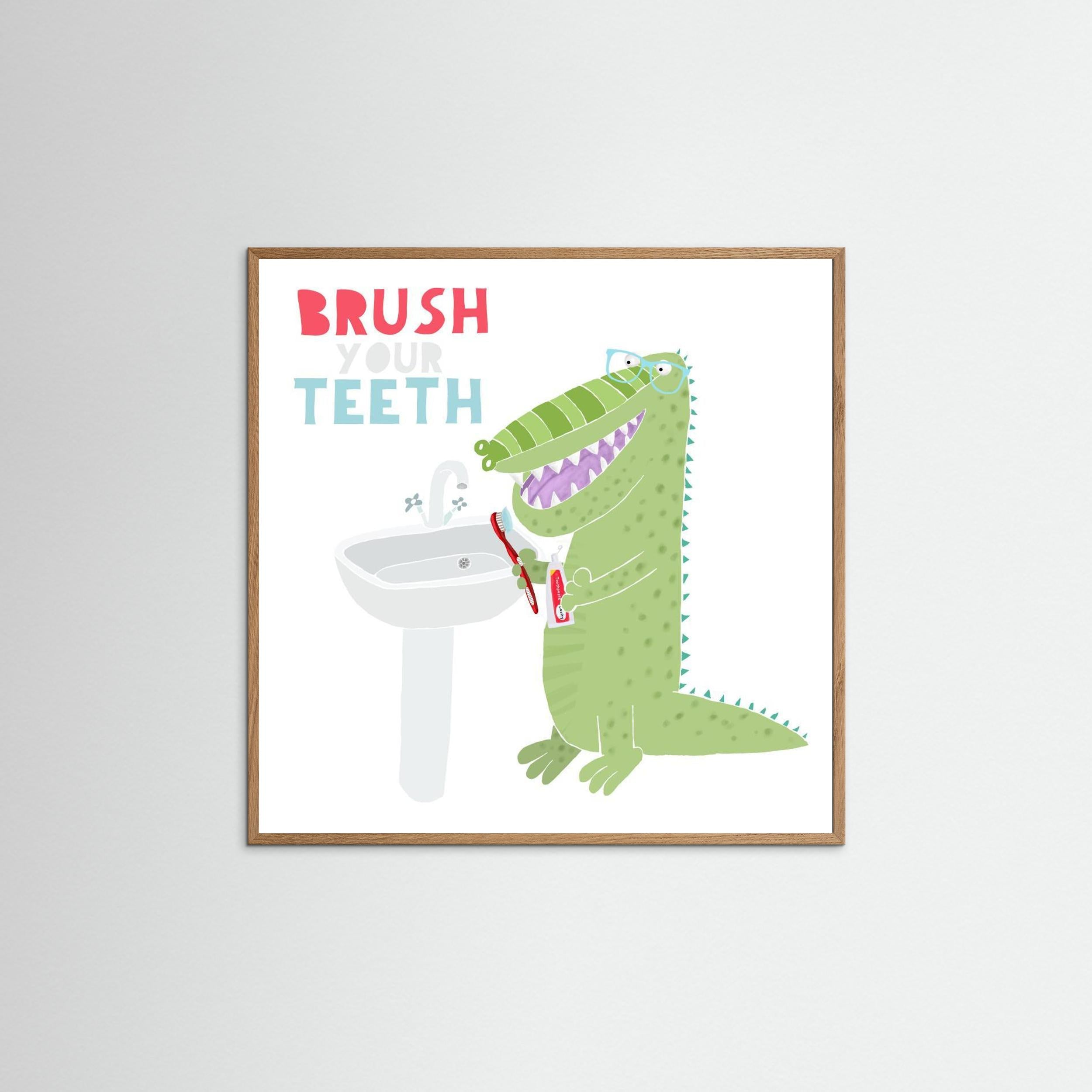 Brush Your Teeth with Funny Crocodile by Carla Daly